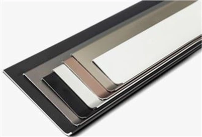 sòcol de paret decoratiu d'alumini