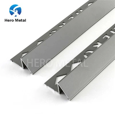 Bord de rajoles d'alumini color coure